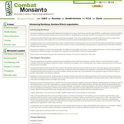 Combat Monsanto - Building a world free from Monsanto