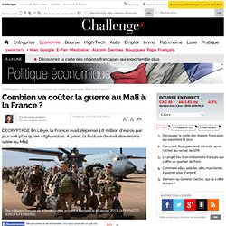 Combien va coûter la guerre au Mali ?