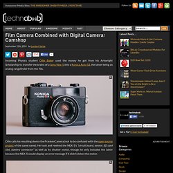 Film Camera Combined with Digital Camera: Camshop
