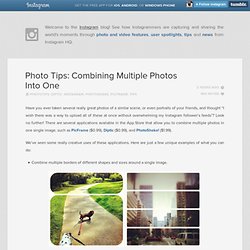 Photo Tips: Combining Multiple Photos Into One