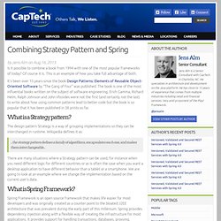 Combining Strategy Pattern and Spring