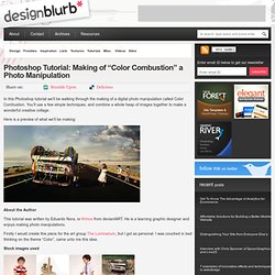 Design Blurb » Photoshop Tutorial: Making of “Color Combustion” a Photo Manipulation