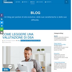 COME LEGGERE UNA VALUTAZIONE DI DSA