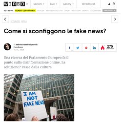 Come si sconfiggono le fake news?