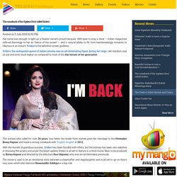 The comeback of the ‘Ageless Diva’ called Sridevi