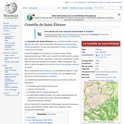 Comédie de Saint-Étienne
