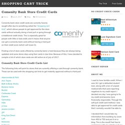 Comenity Bank Store Credit Cards [2017 List + Reviews]