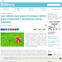 Webs para comenzar a practicar con la robótica