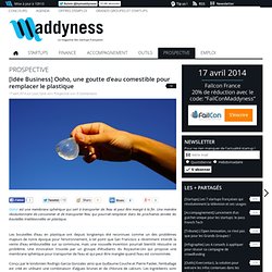 [Idée Business] Ooho, une goutte d'eau comestible pour remplacer le plastique