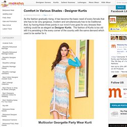 Comfort in Various Shades - Designer Kurtis « Fashion Trends About Indian Ethinc Wear - Sarees, Lehengas and Salwar Suits