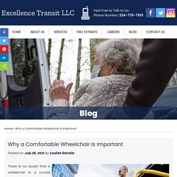 Why a Comfortable Wheelchair Is Important