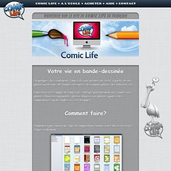 Présentation du logiciel Comic Life