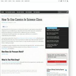 How To Use Comics In Science Class