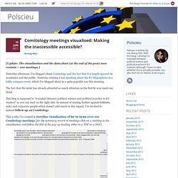 Polscieu » Blog Archive » Comitology visualised: Making the inaccessible accessible?