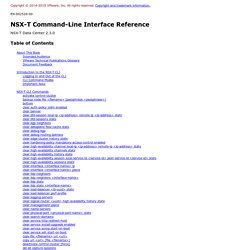 NSX-T Command-Line Interface Reference