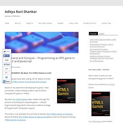 Command and Conquer – Programming an RTS game in HTML5 and Javascript