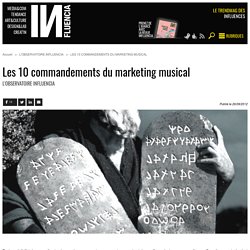 Les 10 commandements du marketing musical