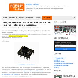 A4988, un breakout pour commander des moteurs pas-à-pas... même en microstepping