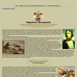 Napoleon's army, pictures, maps, battles, commanders, uniforms, organization.