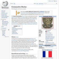 Naval commandos (France)