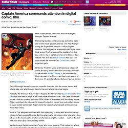 Captain America commands attention in digital comic, film
