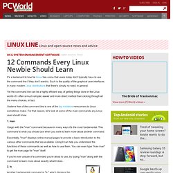 12 Commands Every Linux Newbie Should Learn - PCWorld Business Center