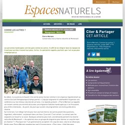 Espaces naturels