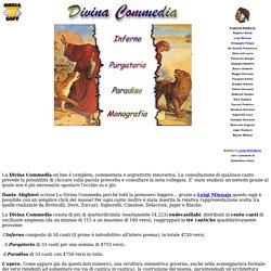ALIGHIERI DANTE - La Divina Commedia di Dante Alighieri: De Sanctis, Petrocchi, Sapegno, Botticelli, Dorè, Stradano .....