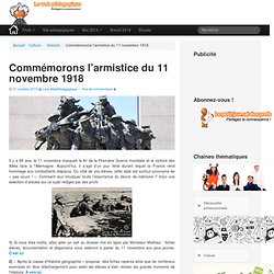Commémorons l'armistice du 11 novembreLeWebPédagogique
