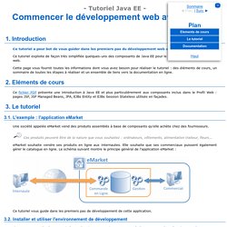 Supelec : Commencer le développement web avec Java EE - Tutoriel Java EE