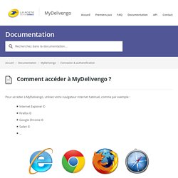 Comment accéder à MyDelivengo ? – Support MyDelivengo