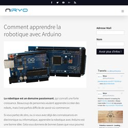 Comment apprendre la robotique avec Arduino - Niryo