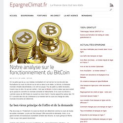 Comment le cours du bitcoin est-il defini ? - EpargneClimat.fr