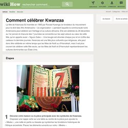 Comment célébrer Kwanzaa: 7 étapes