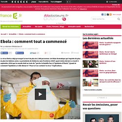 Ebola : comment tout a commencé
