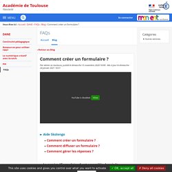 Comment créer un formulaire