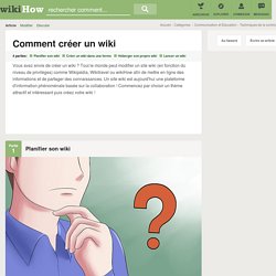 Comment créer un wiki: 21 étapes