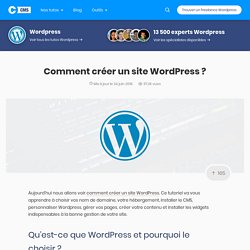Comment créer un site Wordpress
