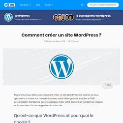 Comment créer un site Wordpress ? – CMS Codeur