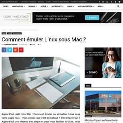 Comment émuler Linux sous Mac ? - Openwebtech