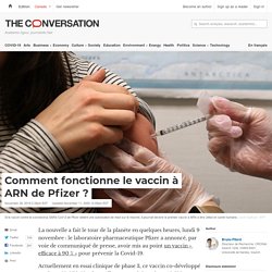 Comment fonctionne le vaccin à ARN de Pfizer ?