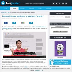 Comment Google fonctionne et gagne de l'argent ?