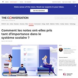 Comment les notes ont-elles pris tant d’importance dans le système scolaire ?