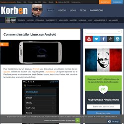 Comment installer Linux sur Android « Korben Korben