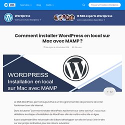 Comment installer WordPress en local sur Mac avec MAMP ? – CMS Codeur