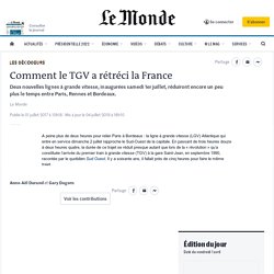 Comment le TGV a rétréci la France