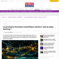 Comment big data et deep learning font évoluer la méthode scientifique - Sciencesetavenir.fr