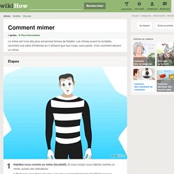 Comment mimer: 9 étapes