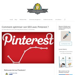 Comment optimiser son SEO avec Pinterest ?