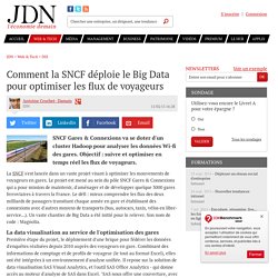 Comment la SNCF déploie le Big Data pour optimiser les flux de voyageurs